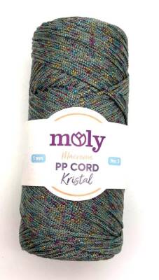 Angel Çanta Aksesuar Moly Yarn 200 Gr Simli Polyester Makrome No:500 - 1