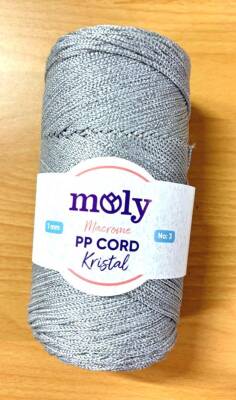 Angel Çanta Aksesuar Moly Yarn 200 Gr Simli Polyester Makrome No:60 - 1