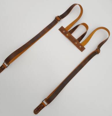 Angel Çanta Aksesuar Gerçek Deri Sırt Çanta Sapı Crazy Oil Hardal Sarı Antik Metalli - 3