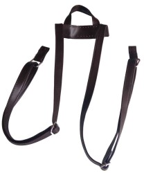 Angel Çanta Aksesuar Suni Deri Koyu Kahverengi Sırt Çantası Sapı - Angel Çanta Aksesuar