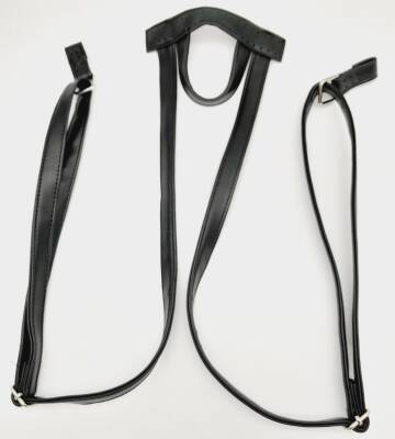 Angel Çanta Aksesuar Suni Deri Siyah Renk Sırt Çantası Sapı Gümüş Metalli - 1