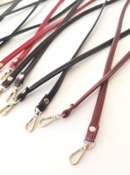 Angel Çanta Aksesuar Spagetti Model Çanta Sapı Lacivert Renk Light Gold Metal - 4