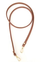 Angel Çanta Aksesuar Spagetti Model Çanta Sapı Taba Renk Light Gold Metal - Angel Çanta Aksesuar