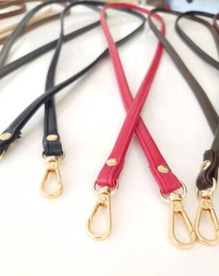 Angel Çanta Aksesuar Spagetti Model Çanta Sapı Vizon Renk Gümüş Metal - 5