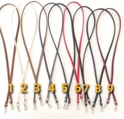 Angel Çanta Aksesuar Spagetti Model Çanta Sapı Vizon Renk Gümüş Metal - 3