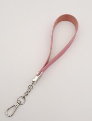 Angel Çanta Aksesuar Fuşya Tek Kat Suni Deri Zincirli Elcik Gümüş Metal - 2