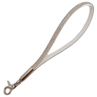 Angel Çanta Aksesuar Taşlı Kancalı Kovanlı Elcik Gümüş Renk - 1