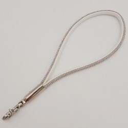 Angel Çanta Aksesuar Taşlı Kancalı Kovanlı Elcik Gümüş Renk - 2