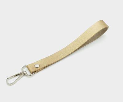 Angel Çanta Aksesuar Tek Kat Suni Deri Gold Renk Elcik Gümüş Metal - 1