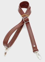 Angel Çanta Aksesuar Bordo 125X2 Cm Çanta Sapı Sürgütlü Gümüş Metal - Angel Çanta Aksesuar