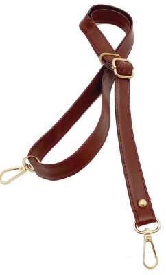 Angel Çanta Aksesuar Bordo 125X2 Cm Çanta Sapı Sürgütlü Light Gold Metal - 1