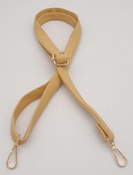 Angel Çanta Aksesuar Hardal 125X2 Cm Sürgütlü Çanta Sapı Light Gold Metal - 2