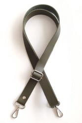 Angel Çanta Aksesuar Suni Deri Ayarlı Çanta Sapı 120X2.4 Cm Haki - Angel Çanta Aksesuar