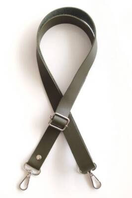 Angel Çanta Aksesuar Suni Deri Ayarlı Çanta Sapı 120X2.4 Cm Haki - 1