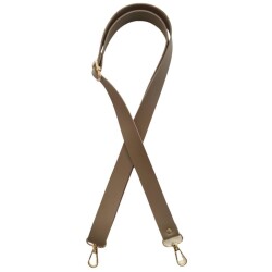 Angel Çanta Aksesuar Suni Deri Ayarlı Çanta Sapı 120x2.4 cm Vizon Renk Light Gold Metalli - Angel Çanta Aksesuar