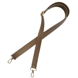 Angel Çanta Aksesuar Suni Deri Ayarlı Çanta Sapı 120x2.4 cm Vizon Renk Light Gold Metalli - 3