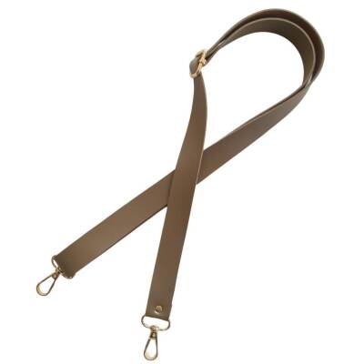 Angel Çanta Aksesuar Suni Deri Ayarlı Çanta Sapı 120x2.4 cm Vizon Renk Light Gold Metalli - 3