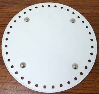 Angel Çanta Aksesuar Beyaz Renk 20 Cm Yuvarlak Taban - 1