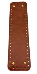 Angel Çanta Aksesuar Suni Deri 37x10 cm Dikdörtgen Çanta Taban Taba Renk Light Gold Aparatlı - Angel Çanta Aksesuar
