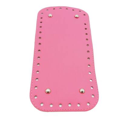 Angel Çanta Aksesuar Suni Deri Fuşya Renk 25X12 cm Dikdörtgen Çanta Tabanı - 1