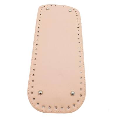 Angel Çanta Aksesuar Suni Deri Pudra Renk 32X12 cm Dikdörtgen Çanta Tabanı - 1
