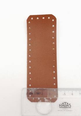 Angel Çanta Aksesuar Suni Deri Taba Renk 12X4 cm Dikdörtgen Çanta Tabanı - 2