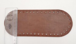 Angel Çanta Aksesuar Suni Deri Taba Renk 20X8 cm Oval Çanta Tabanı - 4