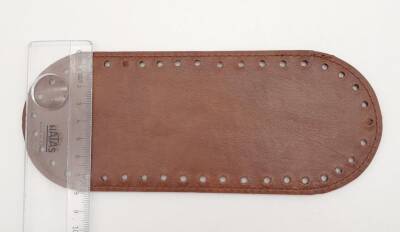 Angel Çanta Aksesuar Suni Deri Taba Renk 20X8 cm Oval Çanta Tabanı - 4