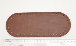 Angel Çanta Aksesuar Suni Deri Taba Renk 20X8 cm Oval Çanta Tabanı - 3