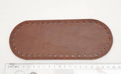 Angel Çanta Aksesuar Suni Deri Taba Renk 20X8 cm Oval Çanta Tabanı - 3