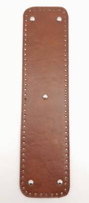 Angel Çanta Aksesuar Suni Deri Taba Renk 40X10 cm Dikdörtgen Çanta Tabanı Gümüş Aparatlı - 1