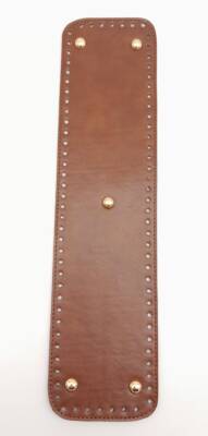 Angel Çanta Aksesuar Suni Deri Taba Renk 40X10 cm Dikdörtgen Çanta Tabanı Light Gold Aparatlı - 1