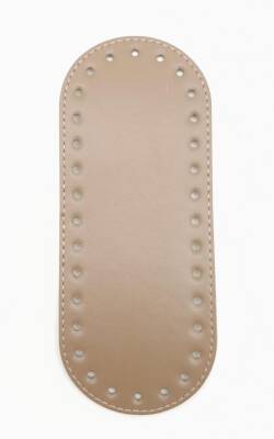 Angel Çanta Aksesuar Suni Deri Vizon 20X8 cm Oval Çanta Tabanı - 1