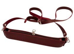 Angel Çanta Aksesuar Atina Model Bordo Renk Çanta Yapım Seti Gümüş Metalli - Angel Çanta Aksesuar