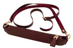 Angel Çanta Aksesuar Atina Model Bordo Renk Çanta Yapım Seti Light Gold Metalli - 2