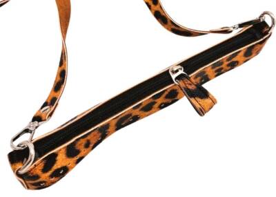 Angel Çanta Aksesuar Atina Model Leopar Renk Çanta Yapım Seti Gümüş Metalli - 2