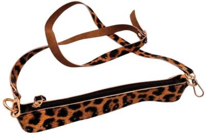 Angel Çanta Aksesuar Atina Model Leopar Renk Çanta Yapım Seti Light Gold Metalli - 2