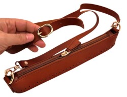 Angel Çanta Aksesuar Atina Model Taba Çanta Yapım Seti Light Gold Metalli - Angel Çanta Aksesuar