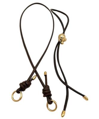 Angel Çanta Aksesuar Düğüm Model Büzgülü Çanta Seti Koyu Kahve - 2