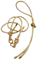 Angel Çanta Aksesuar Düğüm Model Büzgülü Çanta Seti Krem - 2