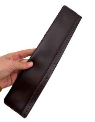 Angel Çanta Aksesuar Gizli Mıknatıslı Clutch Çanta Yapım Aparatı 32x7 Cm Koyu Kahve - 1