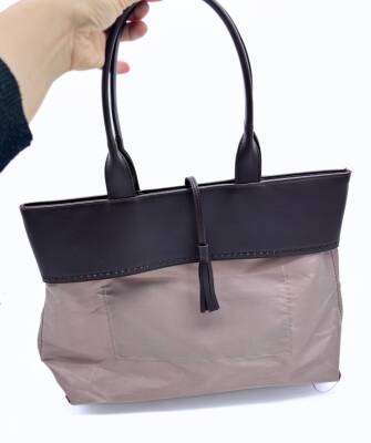 Angel Çanta Aksesuar İda Model Çanta Yapım Aparatı Koyu Kahve Light Gold Metalli - 1