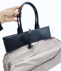 Angel Çanta Aksesuar İda Model Çanta Yapım Aparatı Siyah Light Gold Metalli - 3