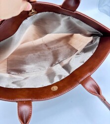 Angel Çanta Aksesuar İda Model Çanta Yapım Aparatı Taba Light Gold Metalli - 3