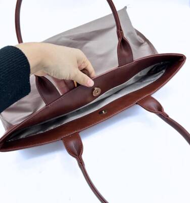 Angel Çanta Aksesuar İda Model Çanta Yapım Aparatı Taba Light Gold Metalli - 2