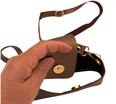 Angel Çanta Aksesuar Kapsül Model Bakır Renk Çanta Yapım Seti Light Gold Metalli - 2