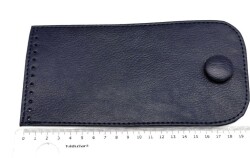 Angel Çanta Aksesuar Lacivert Renk Button Model Çanta Yapım Seti Light Gold Metalli - 2