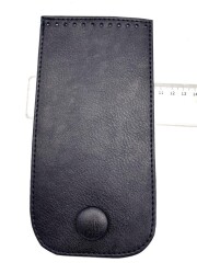 Angel Çanta Aksesuar Lacivert Renk Button Model Çanta Yapım Seti Light Gold Metalli - 4