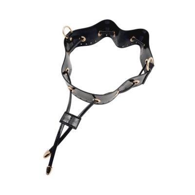 Angel Çanta Aksesuar Rugan Deri Torba Çanta Aparatı Siyah Renk - 2