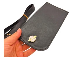 Angel Çanta Aksesuar Siyah Renk Button Model Çanta Yapım Seti Light Gold Metalli - 3